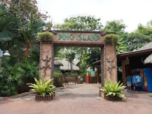 Dino Island Entrance