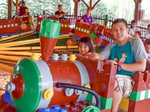 Enjoying Sheltered Legoland Rides During Rainy Days
