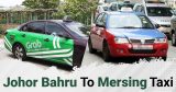 Find out about taxi options from JB to Mersing for your next trip.