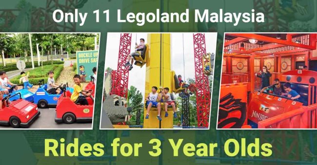 Only-Legoland-Malaysia-Rides-Suitable-For-3-Year-Olds Check out our list of the best rides in Legoland Malaysia enjoyable for 3 year old kids.